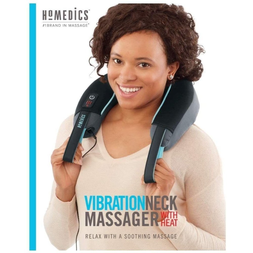 HoMedics Neck Massager with Vibration and Comfort - Picture 1 of 3